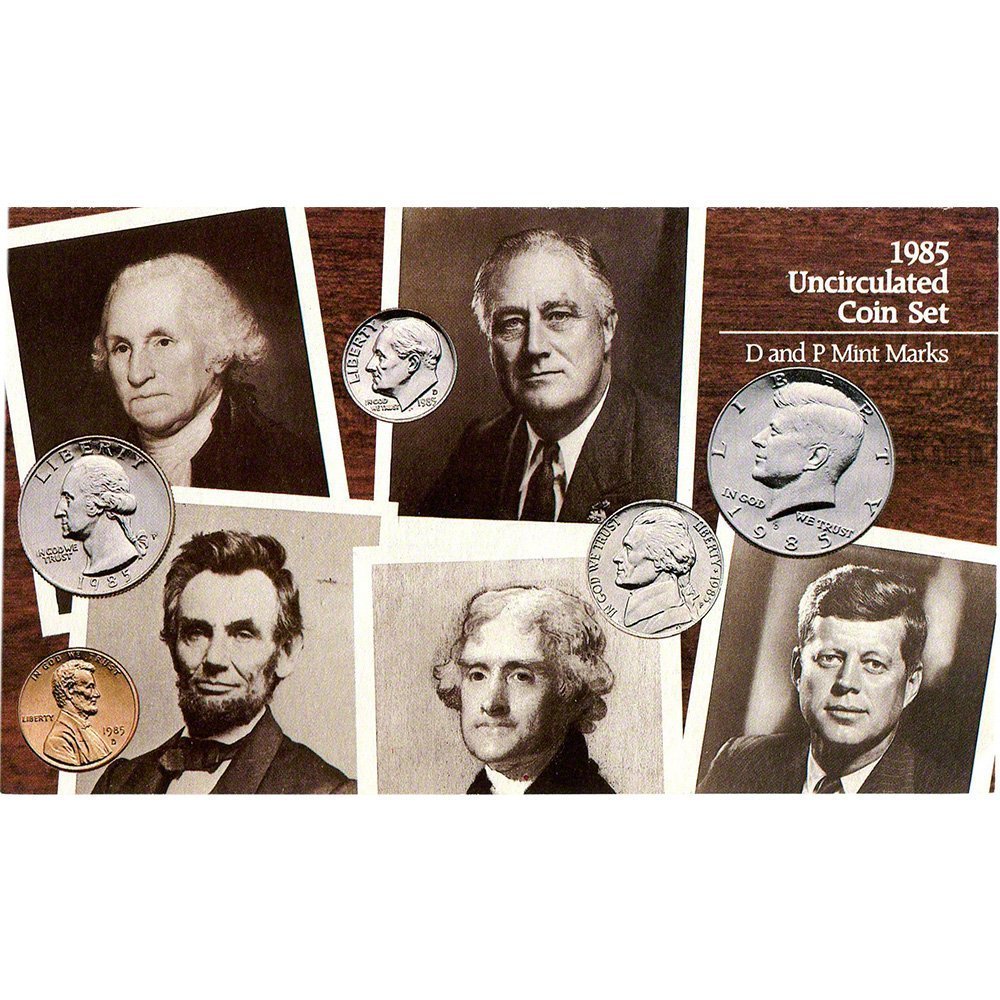 1985 US Mint Coin Set - Vintage Collectible -3 1985 US Mint Coin Set - Vintage Collectible -3