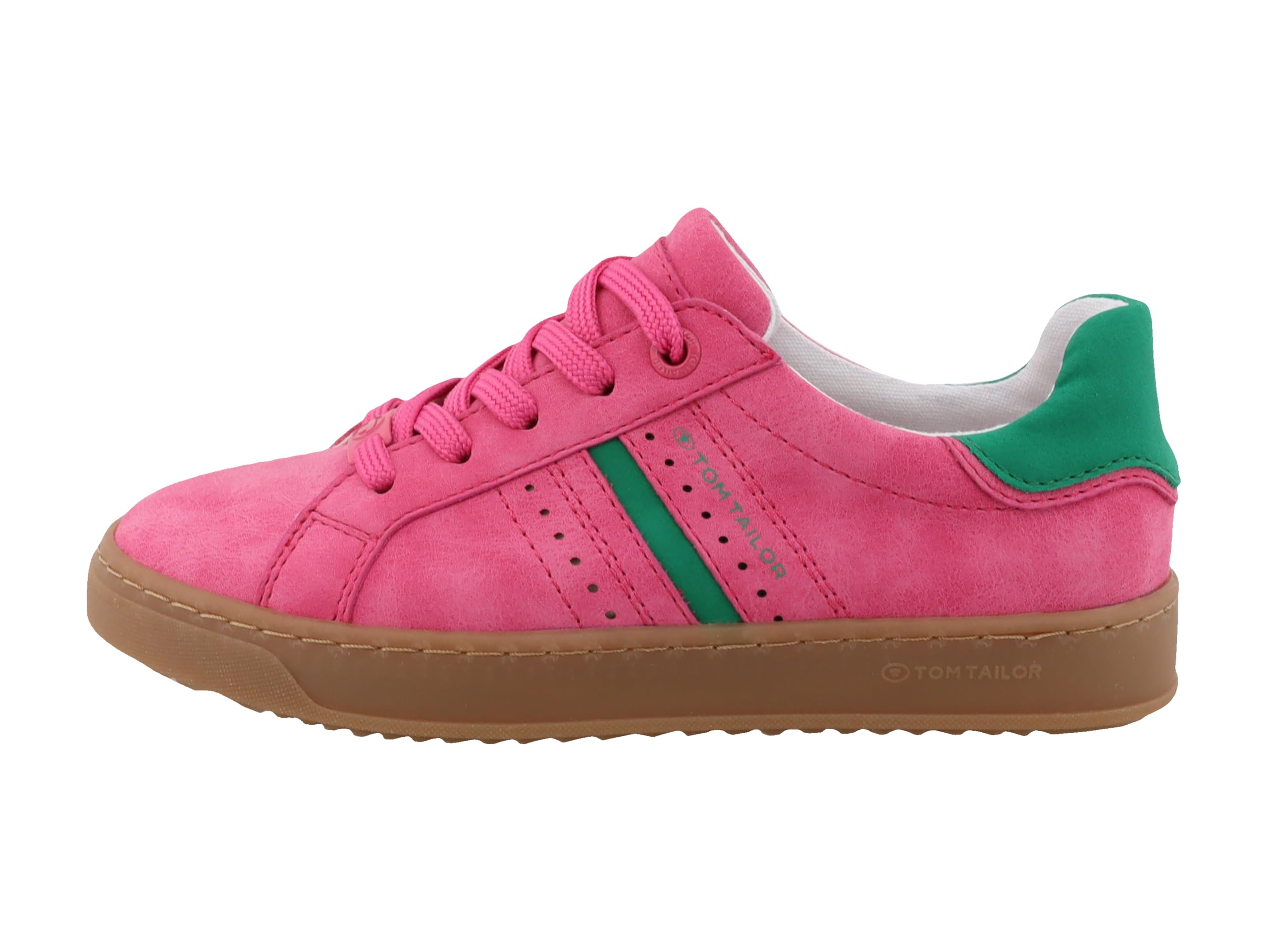 Tom Tailor Kids Girl's 9570080007 Sneaker, Pink, 3 UK