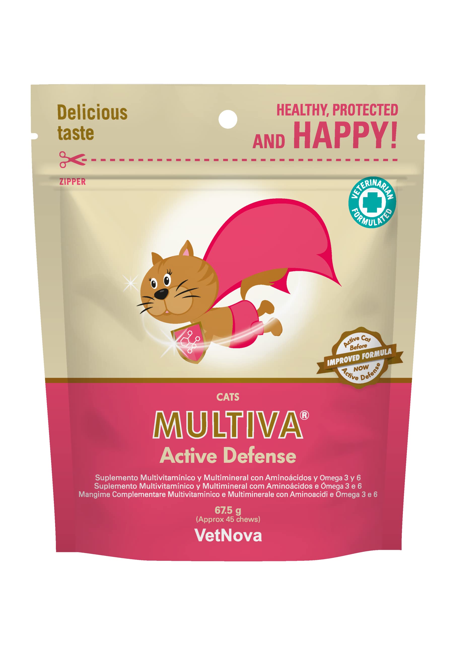 VetNova MULTIVA® Active Defense for Cats