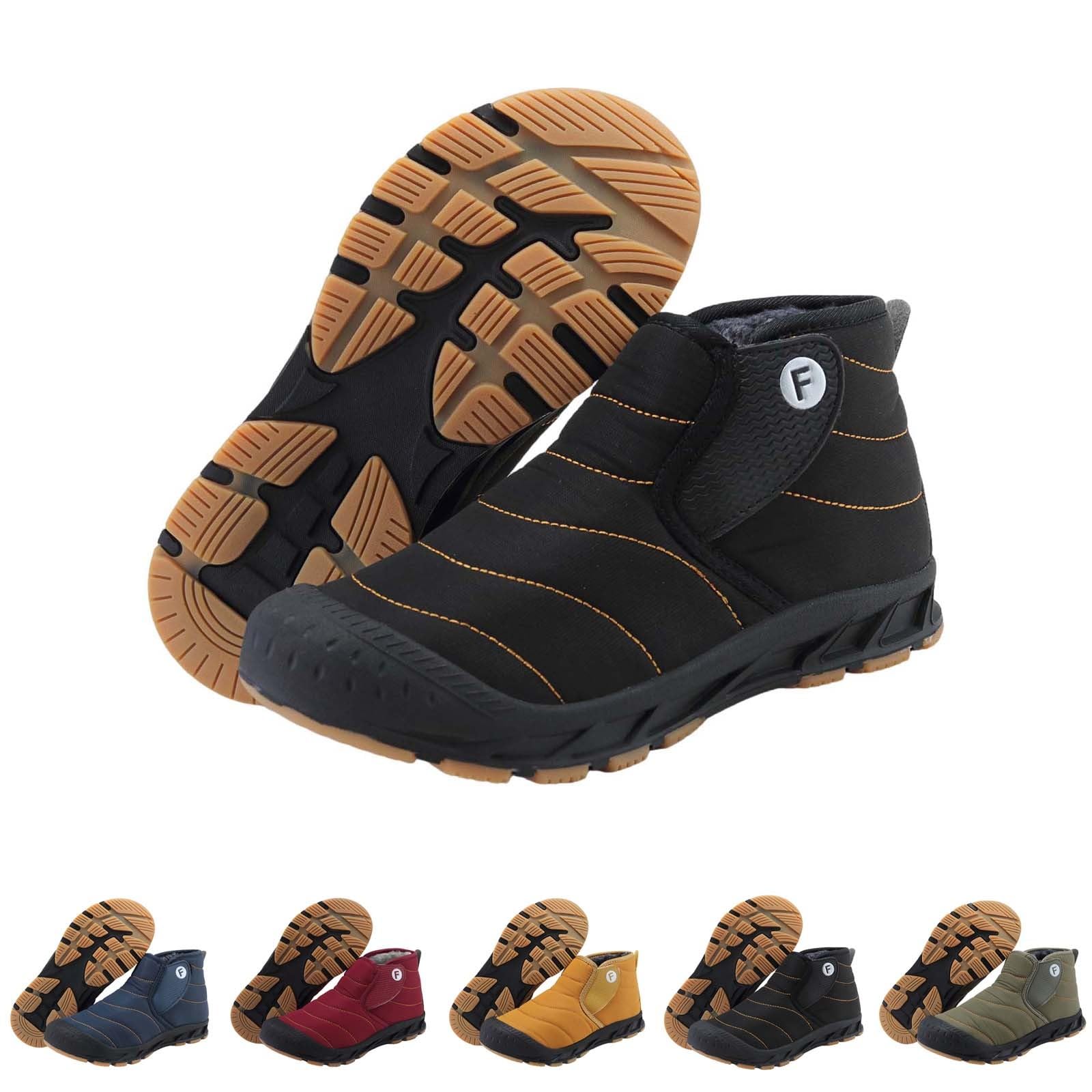 Botte Hiver Bottes De Neige pour Couple, Bottes De Neige Montantes pour Hommes, Baskets Décontractées À La, Bottes De Neige pour Femmes, Bottes d'hiver Rembourrées Et Chaudes