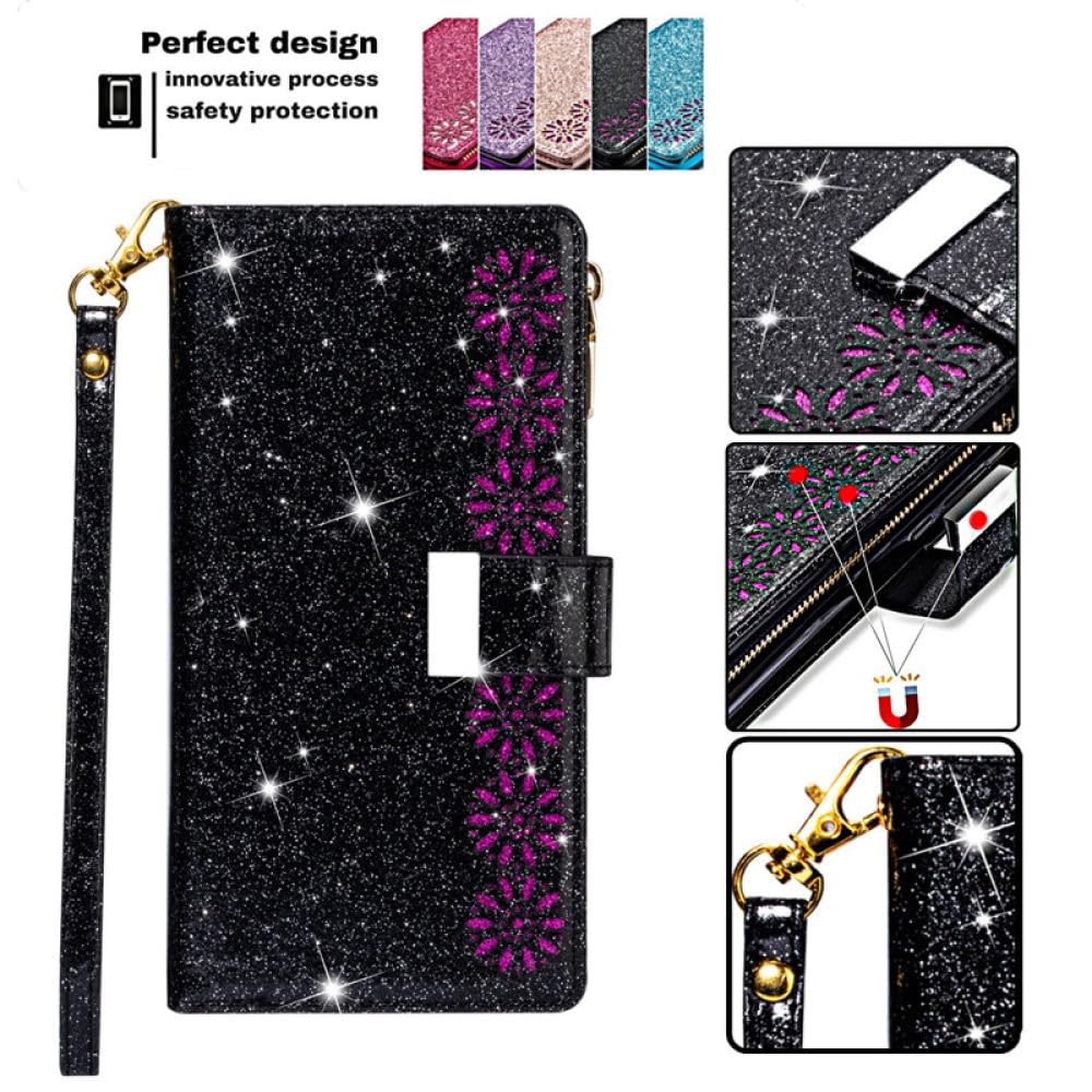 32nd Serie Classica - Custodia a Portafoglio in Pelle Vera per Huawei P20 Lite, Case Realizzato in Pelle Premium con Diversi Comparti, Chiusura