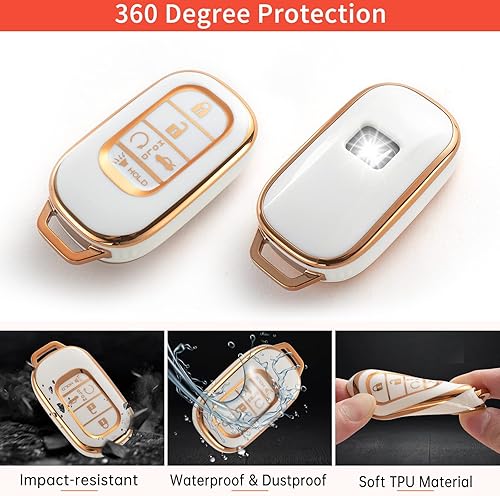 Miniatura 130 de Funda para llavero BMW con llavero, funda de TPU suave para llave compatible con BMW X1 X2 X3 X5 X6 X7 y Series 1 2 3 4 5 6 7 8 Remote Smart Key