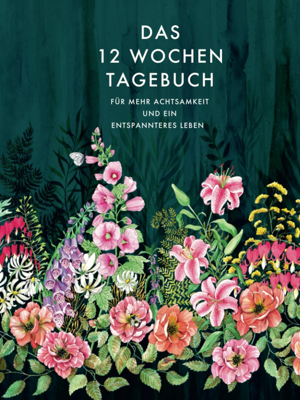 Hardcover Tagebuch A4 Großer 12 Wochen Planner für mehr Achtsamkeit und Selbstreflexion mit Essensplaner, Gesundheitstracker, Tages- und ... Achtsamkeit und Erfüllung. (German Edition)      Hardcover – Notebook, June 7, 2023