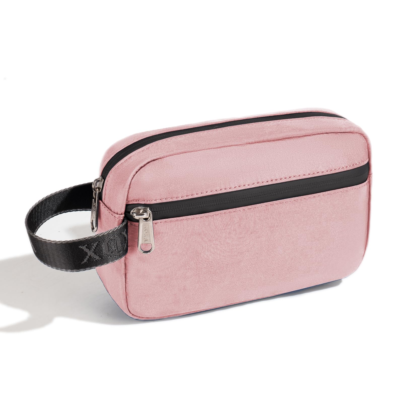 XQXA Toiletry Bag for Men, Hanging Dopp Kit Water Resistant Travel makeup Bag for women, Mens Travel Bag Shaving Bag for Toiletries Accessories (01-