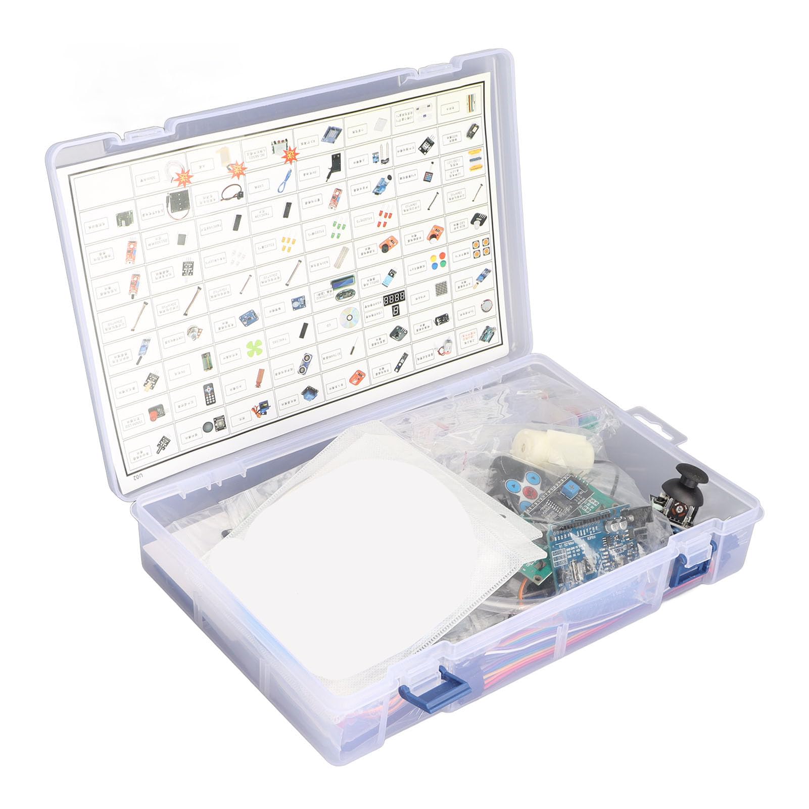 Kit Scheda di Sviluppo Scheda Madre per Programmazione Scratch Creatore di Apprendimento di Base Kit IoT, Set Iniziale della Madre con Ampia Applicazione, per Studenti Principianti e