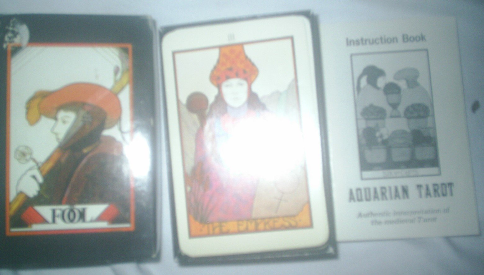 Aquarian Tarot Deck by Palladini, David (1991) Cards