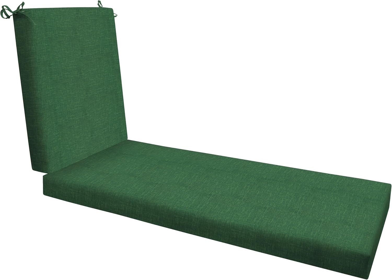 Honeycomb Outdoor Chaise Lounge Cushion, Hampton Texture