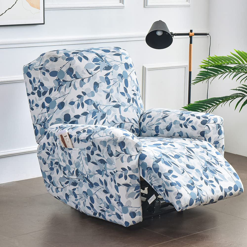 Funda para sofá reclinable Funda elástica para sillón de Descanso 4 Piezas Funda elástica para sillón reclinable, sillón de Masaje