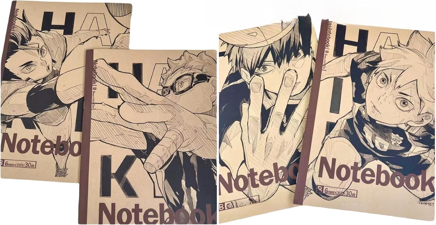 Amazon.co.jp: ハイキュー!! 日向翔陽 影山飛雄 西谷夕 月島蛍ノート