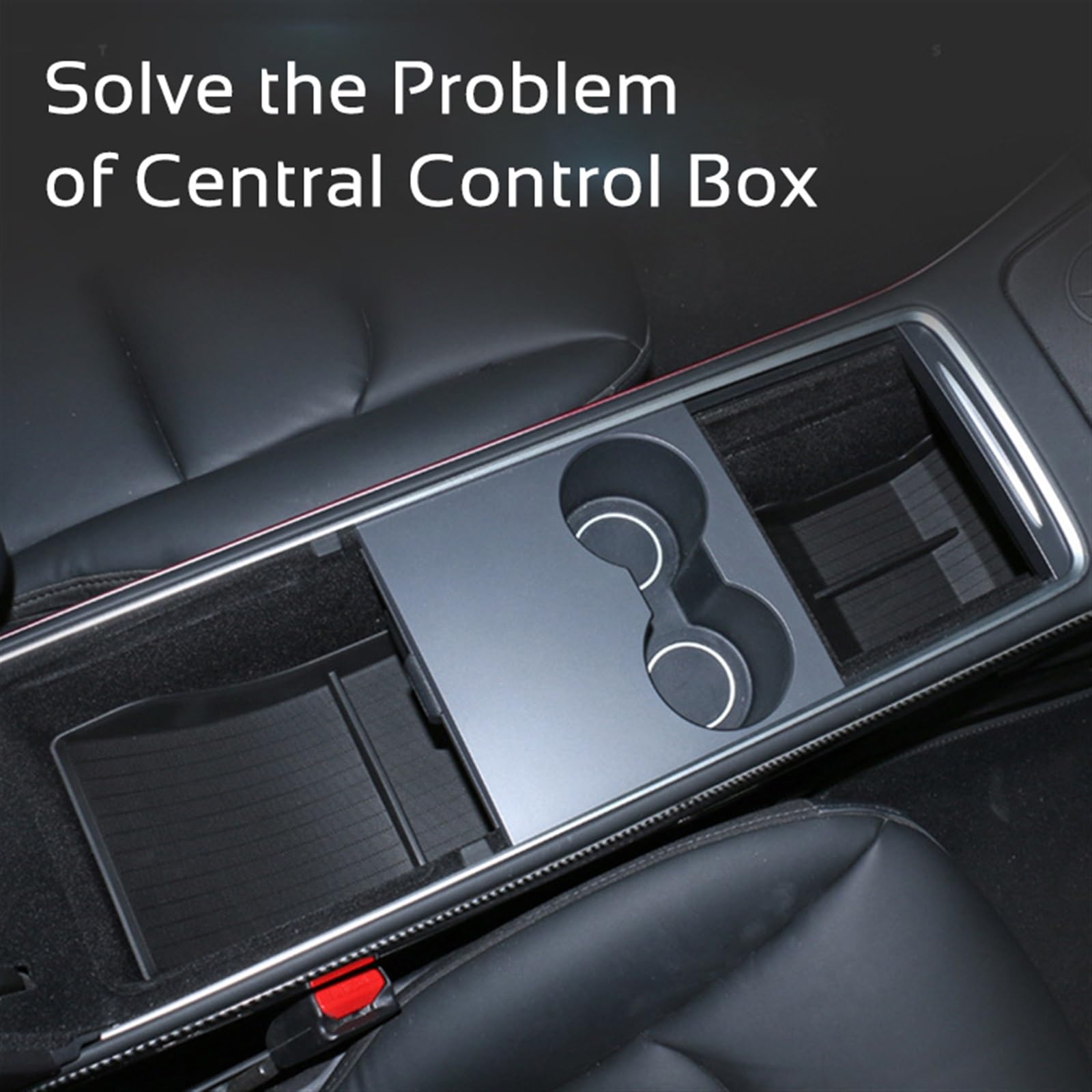 Cuscinetto In Silicone Per Bracciolo Centrale Auto, Accessorio Per Tesla Model 3/Y 2021-2023, Antigraffio E Antiscivolo, Grigio