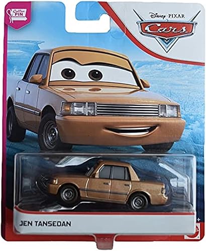 Pixar Cars Jen Tansedan, El chaveta Pin (155 a escala fundida a presión)