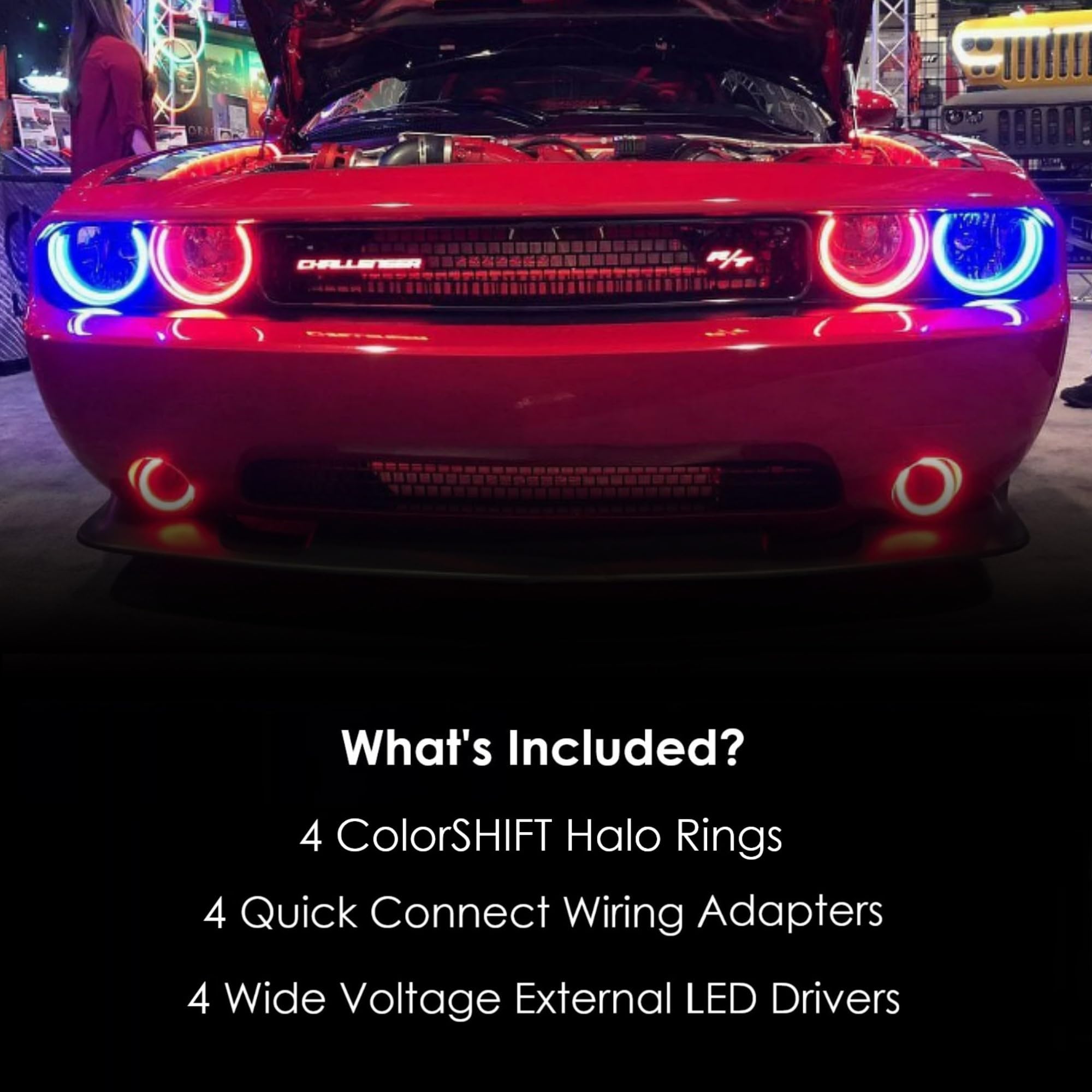 Amazon | ORACLE LIGHTING ColorSHIFT LED ヘッドライト