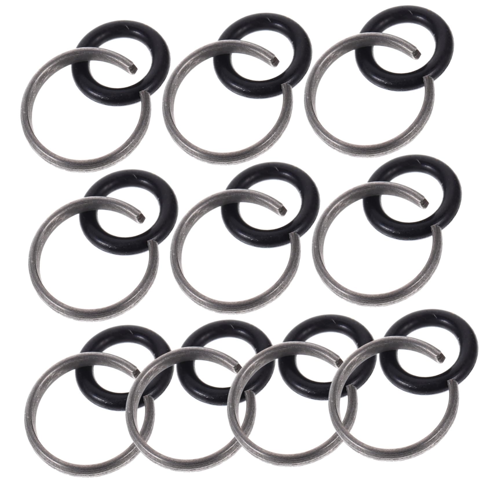 Garneck 10 Set Avvitatore A Impulso Anello Di Fusibile E Anello Di 1/2 – Ricambi Per Avvitatore Ad Aria Compressa - Anelli E Anelli Di Sicurezza Per Uso Affidabile