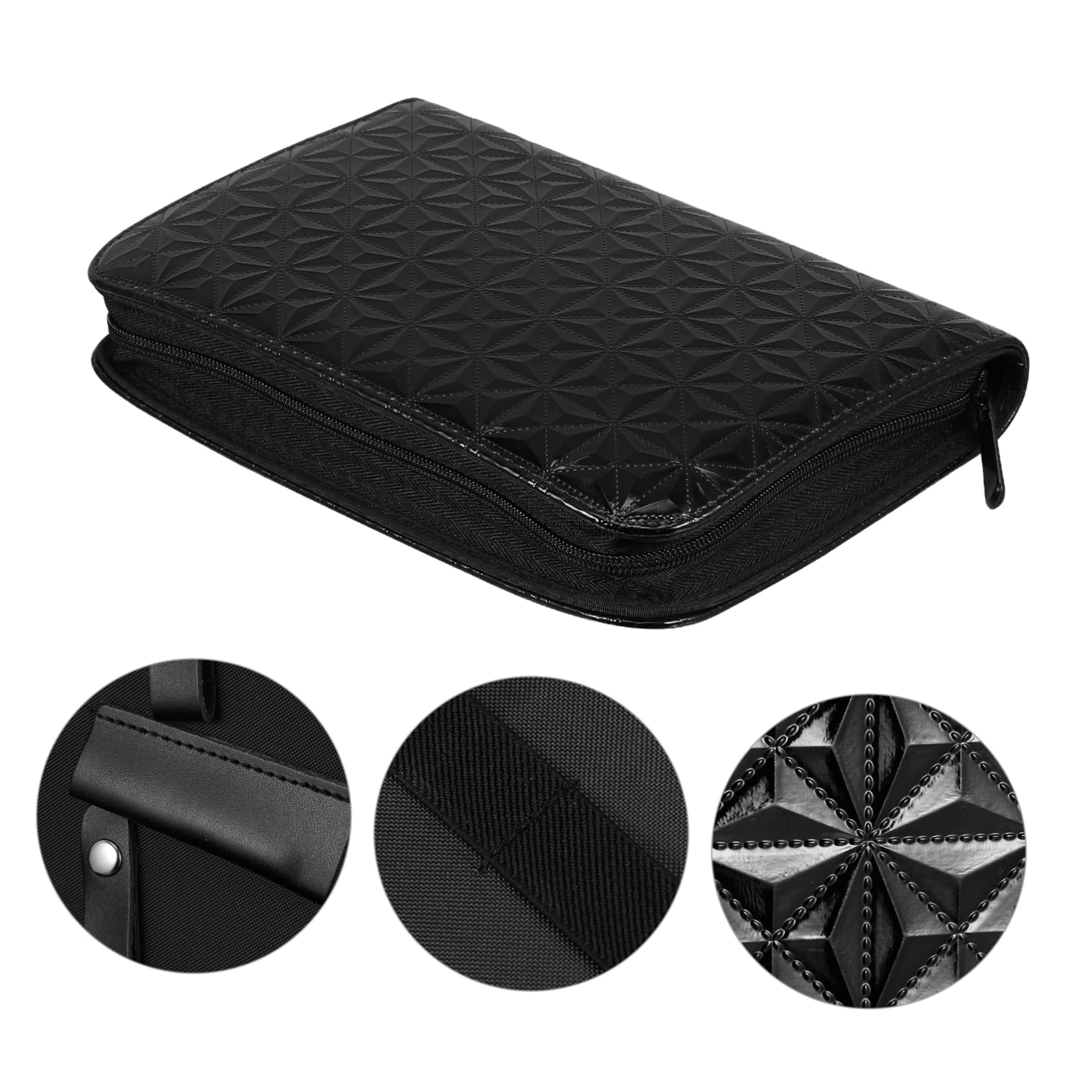 Baluue Hairdressing Tool Storage Bag Barber Scissor Protection Stylish Sturdy