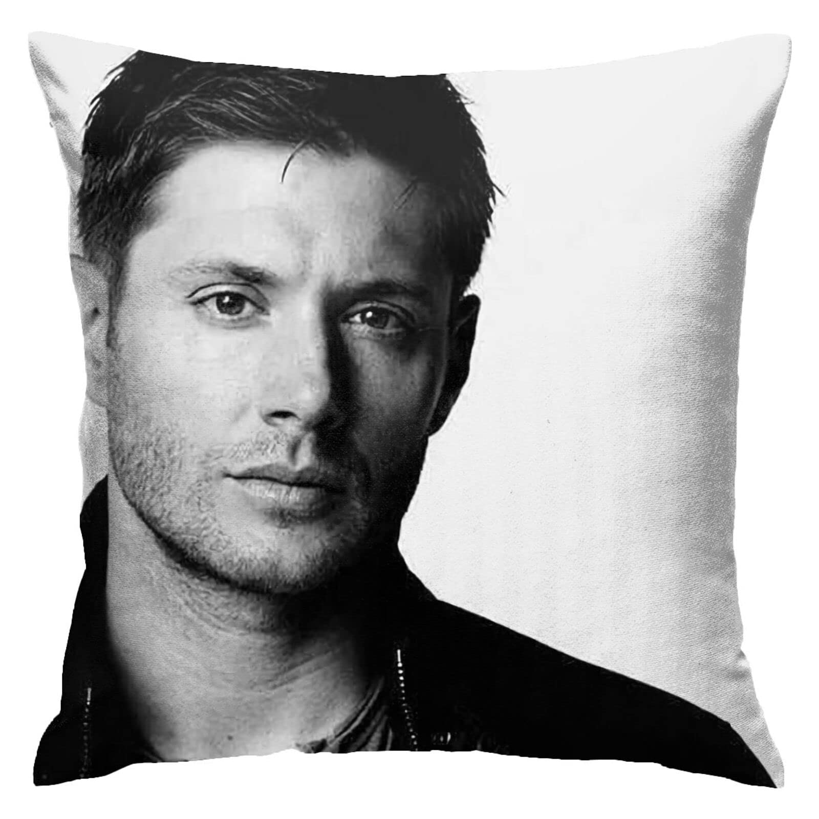 Yingd Jensen Ackles Pillow Covers Double Sided Plush Pillow Cases Dorm Decor For Bedroom Living Room 45Cm X 45Cm
