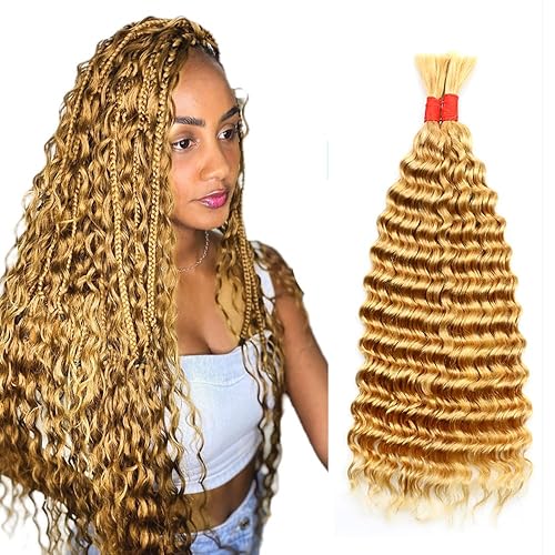 Cabello humano trenzado húmedo y ondulado sin trama, extensiones de cabello humano virgen 100% sin procesar para micro trenzas, cabello humano súper