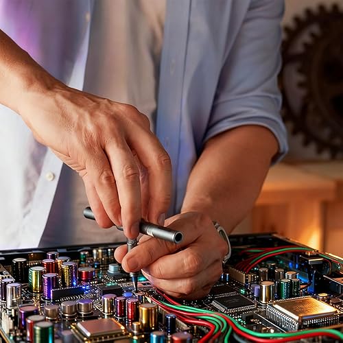 Miniatura 9 de Juego de destornilladores magnéticos 42 en 1, juegos de destornilladores de trinquete con 40 puntas, juego de herramientas de destornillador de