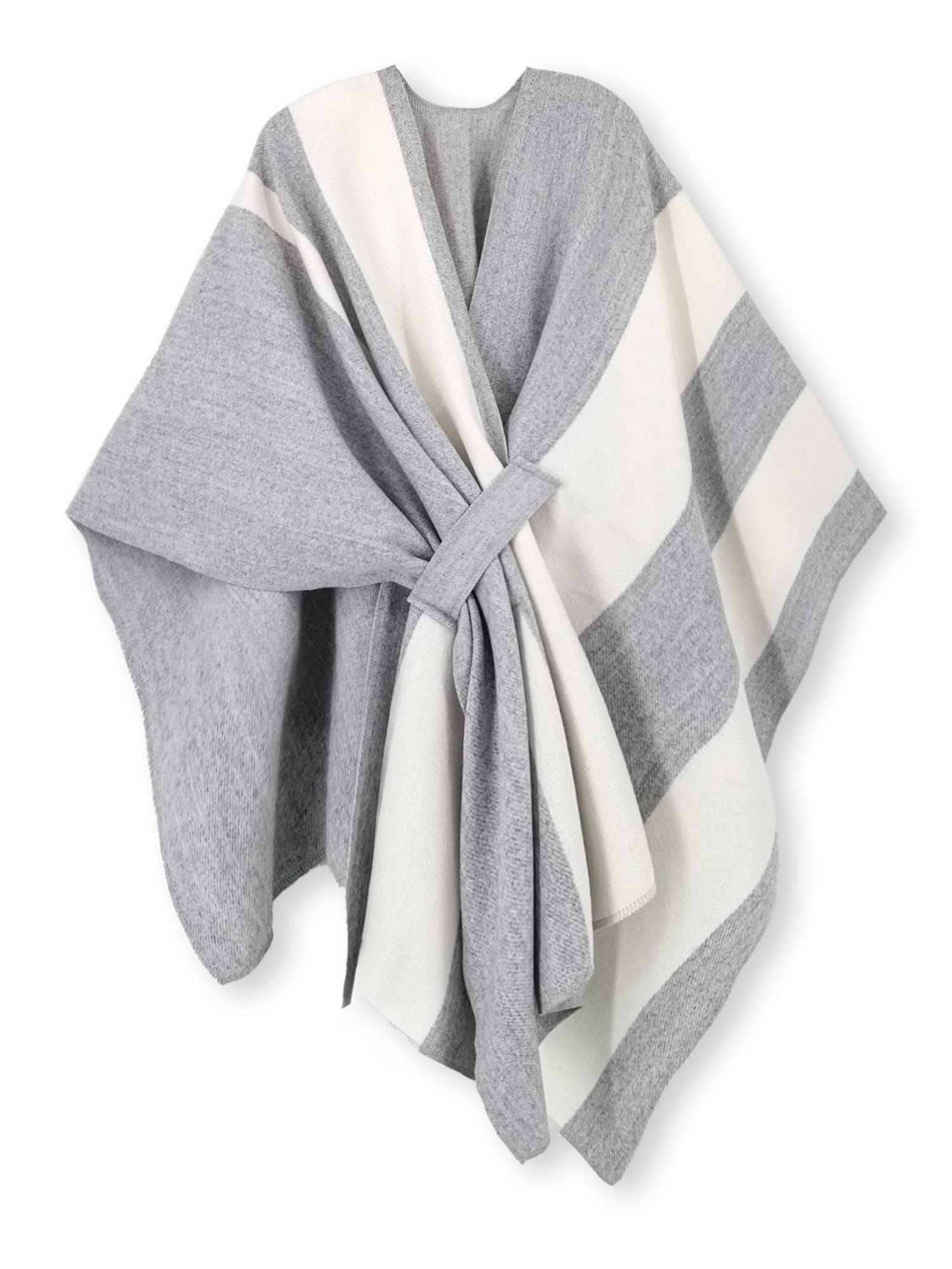 Moss RoseWomen's Shawl Wrap Poncho Ruana Cape Open Front Cardigan Shawls for Fall Winter