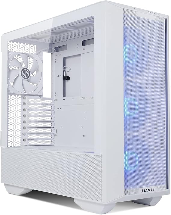 Lian Li LANCOOL III Medium Size Case, Game Case, White