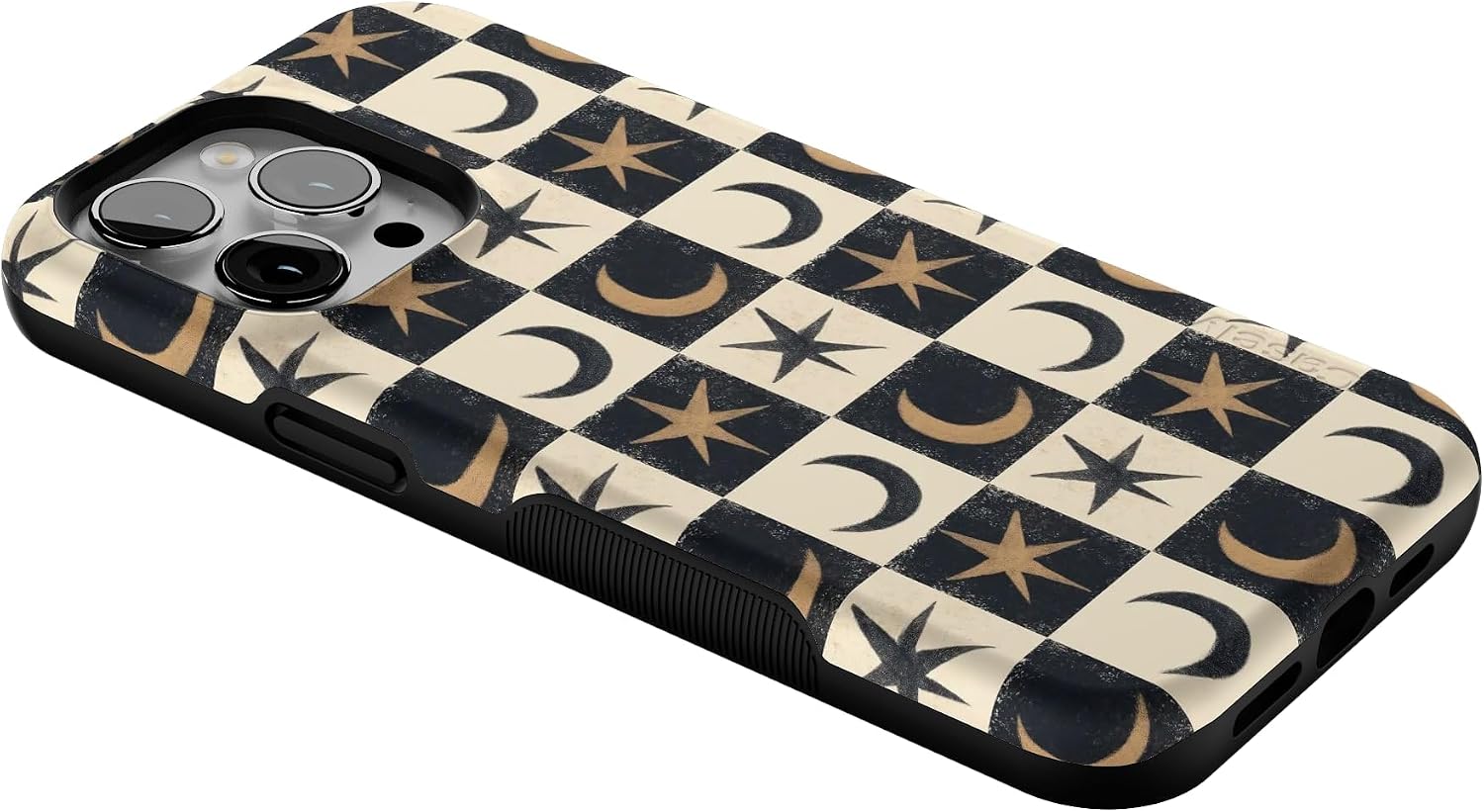 Casely iPhone 14 Pro Max Case | Mystic Moonstar | Black Celestial | Bold Protective Design | MagSafe Compatible Design