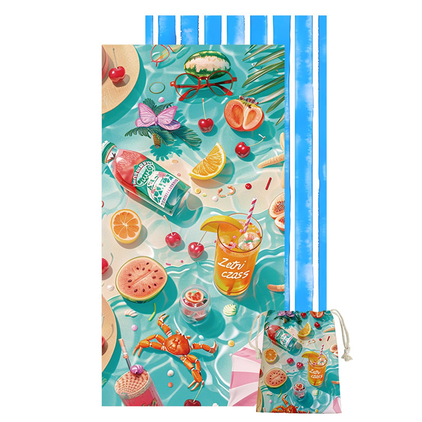 Msioytog Weight 80x160cm Soft Microfiber Bath Towel Quick Drying Beach Towel for Seaside Gym Fitness Trip Enduring Quick Drying Microfiber
