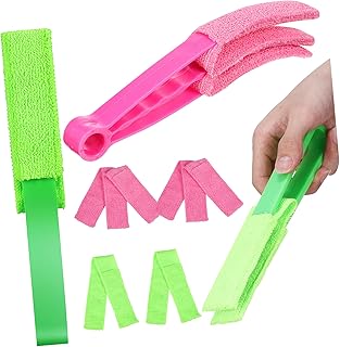 1set Blinds Cleaning Kit Multi-Purpose Window Blind Cleaner Tool for Easy and Unique Design for Hard Reach Areas Safe and Reliable