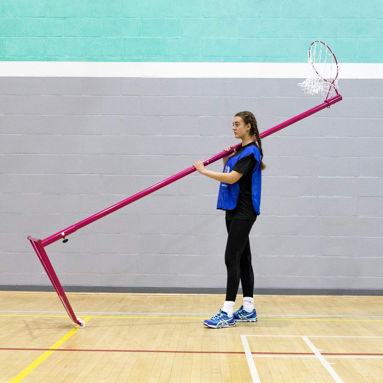 FORZA Acolchado de protección para Postes de Netball | Se Adapta a Postes de Netball de 50mm y 80mm | para Postes de 1,8m o 3m | Múltiples Opciones de Color | Escolar + Profesional