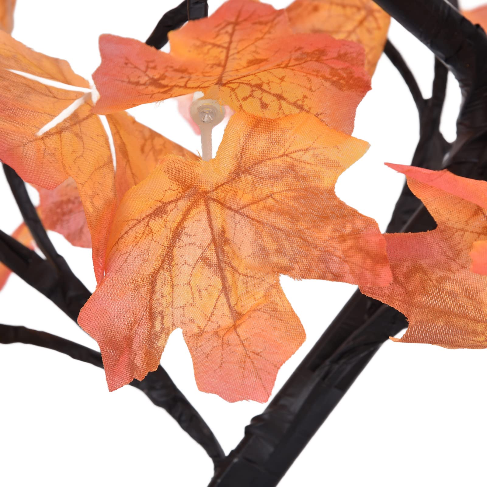 Arbre d'automne lumineux LED, luminaire décoratif chic 13,8"