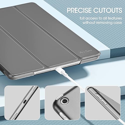 Miniatura 108 de ProCase Funda para iPad de 9ª/8ª/7ª generación de 10.2 pulgadas (versión 2021/2020/2019), funda 10.2 iPad de 9ª/8ª/7ª generación, funda inteligente