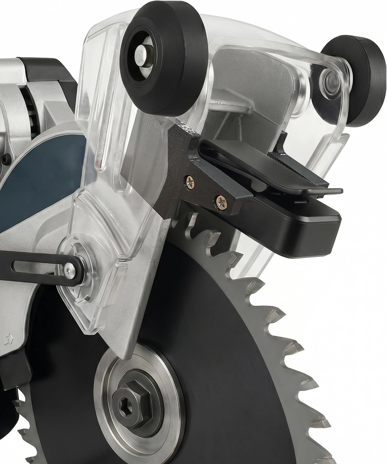 Shadow Light Mounting Bracket for Bosch GCM12SD Miter Saw, Precision Shadow Line Guide Accessory, Tool-Free Adhesive Installation, Durable Upgrade for Newer Generation GCM12SD (LED Light Not Included)