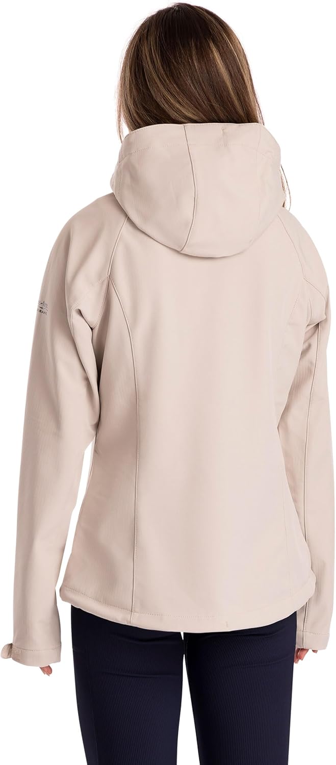 Florissant Womens Ladies Waterproof Breathable Rain Coat Jacket