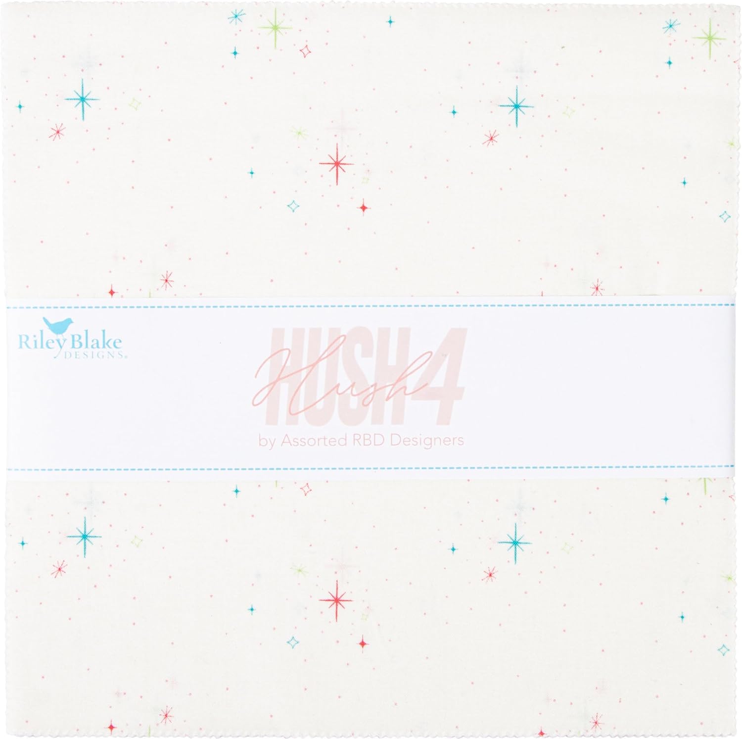 Hush Hush 4 10" Stacker 42 10-inch Squares Layer Cake Riley Blake Designs 10-15430-42