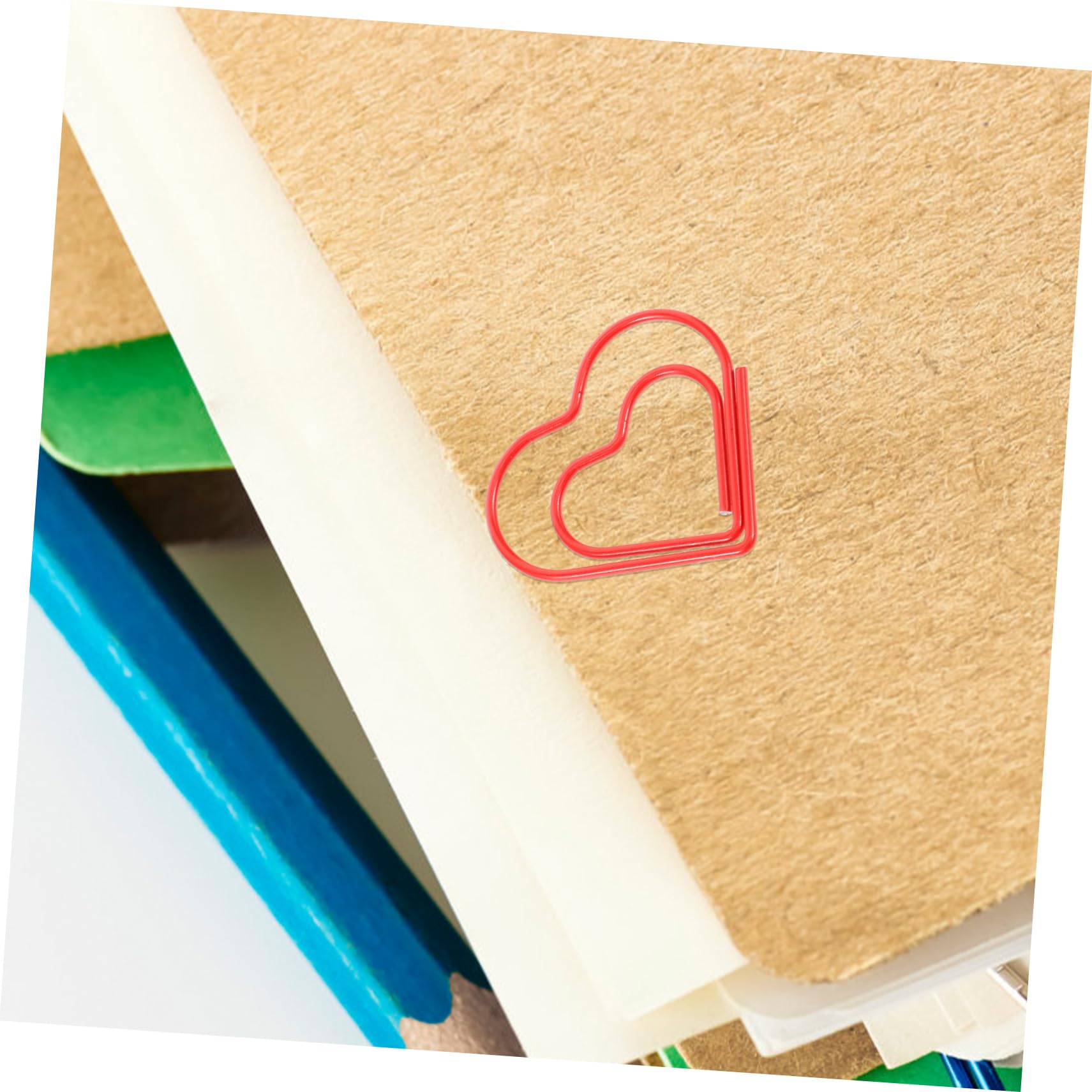 Tofficu 300stücke Herzförmige Büroklammern Rot Nonskid Papierclips Für Schule Büro Zuhause Dekorative Klammern Für Dokumente Dateien Lesezeichen Hochwertige Metallmaterialien Für