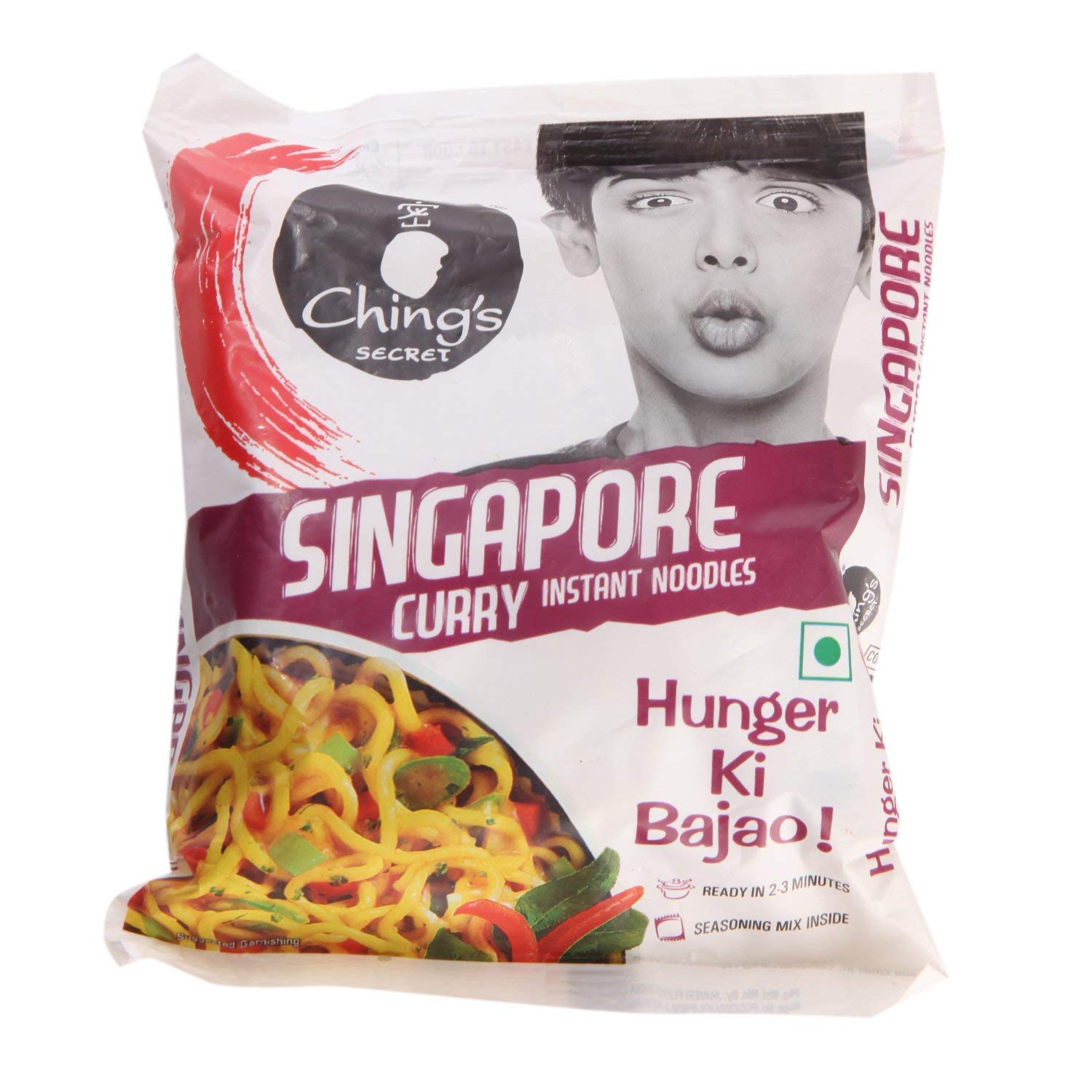 Buy Chings Singapore Curry Noodles 60g (Pack of 20) Original Hakka