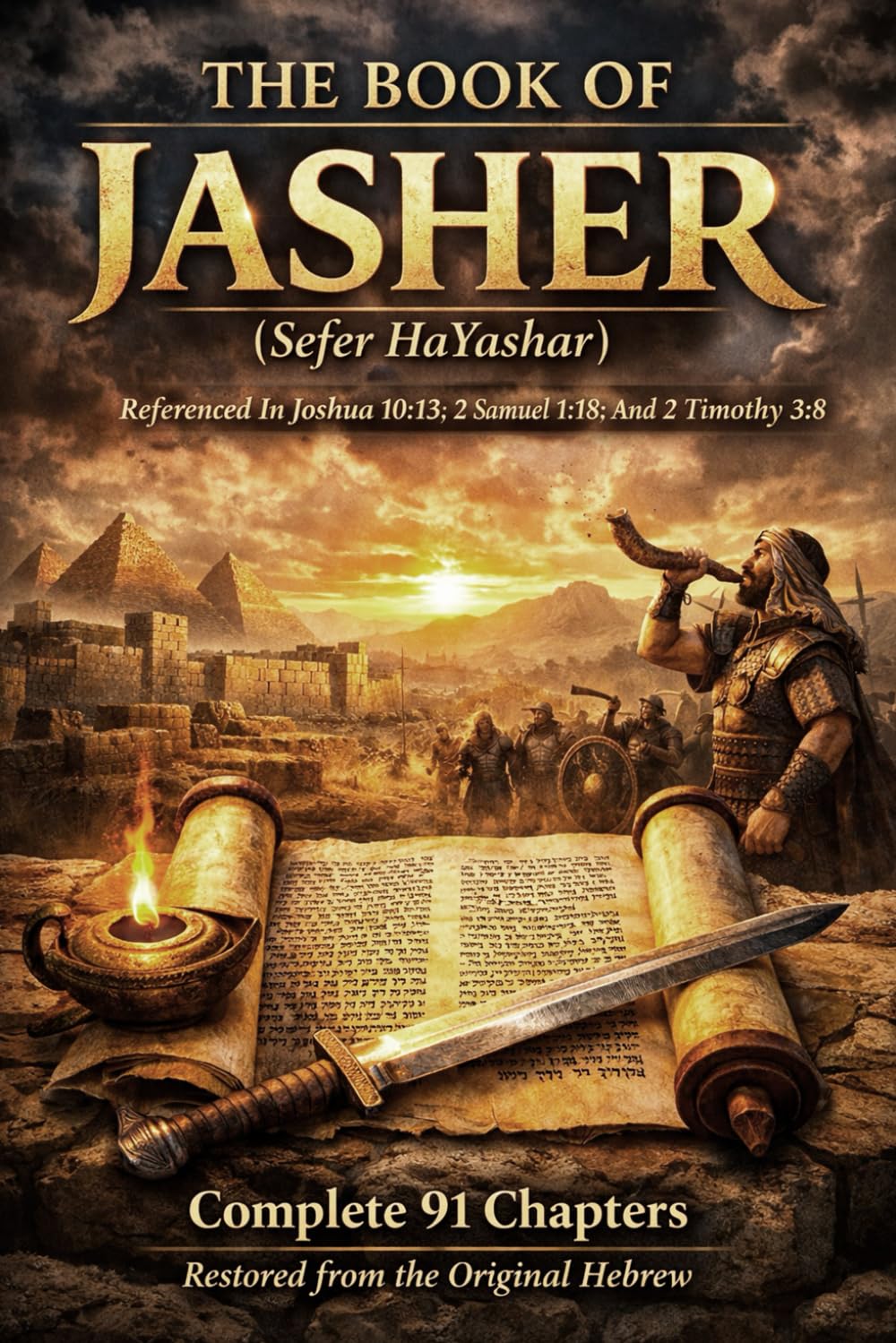 The Book of Jasher: Historical Document Referenced in the Holy Bible - Complete 91 Chapters | Translated from the Original Hebrew into English