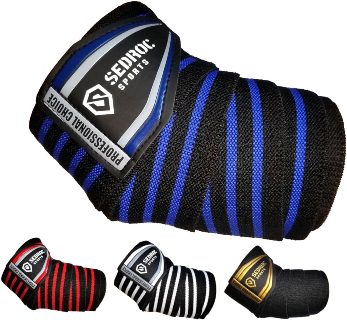 Sedroc Sports Professional Weight Lifting Elbow Wraps