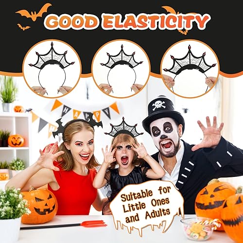 Miniatura 3 de MoKo Christmas Headbands for Women, Cute Headband Accessories with Different Designs for Kids Adults, Costume Party