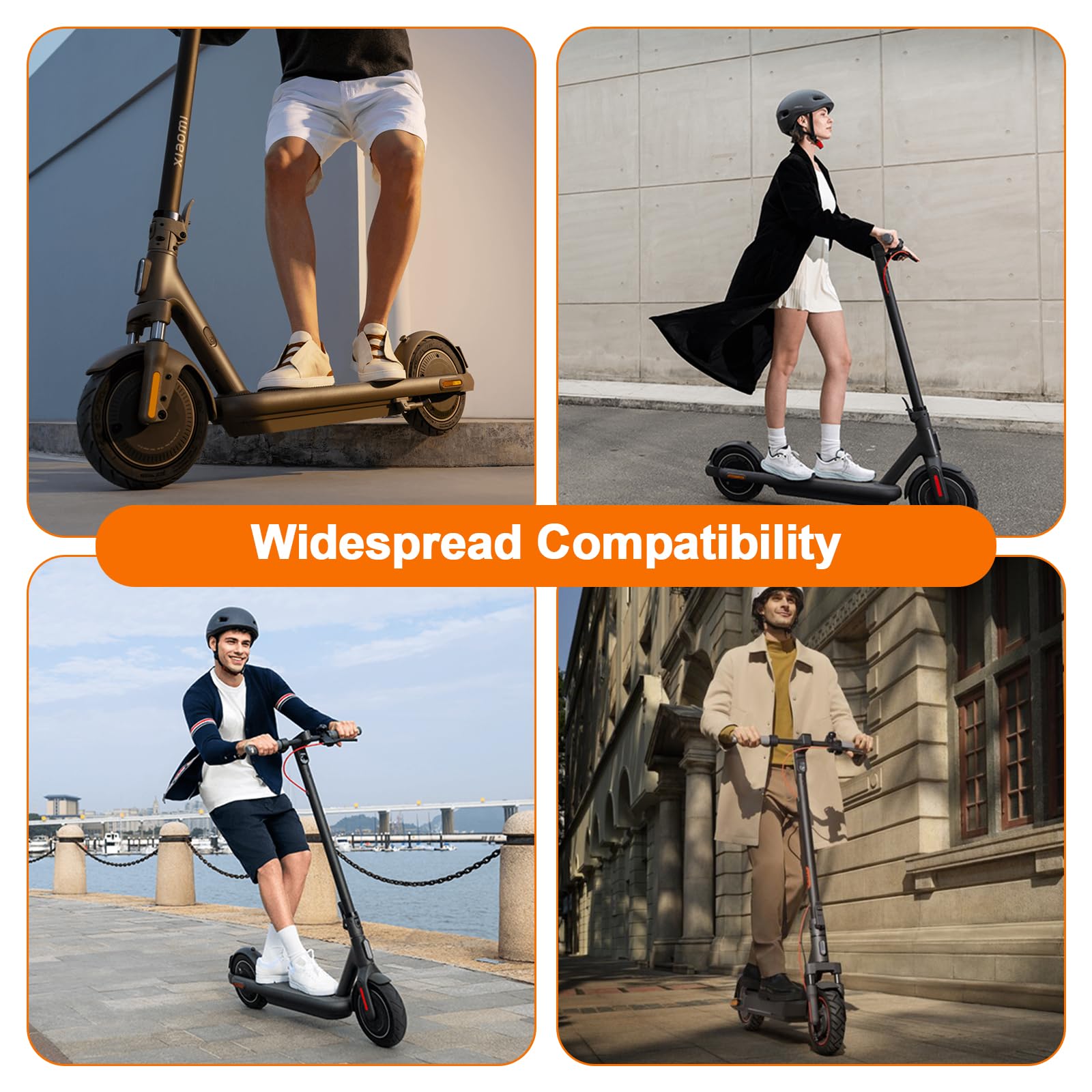 Chargeur de Scooter électrique 54.6V 2A, Compatibilité avec Xiaomi 4 Pro Max, 4 Pro Plus, 5 Max, Segway Max G3/ZT3/ZT3 Pro/F3/F3 Pro/GT3 pour 48V Batterie au Lithium Hoverboard, Connecteur 12 mm