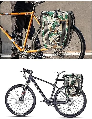 Aigcloud Bike Pannier Waterproof 27L Large Capacity Bike Bag Rear Rack Bicycle Pannier Bag (1) #TOP1