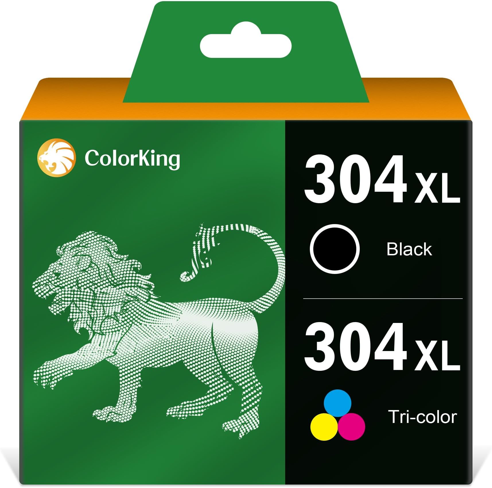 Remanufactured 304XL Replacement for HP 304 Ink Cartridges Combo Pack for ENVY 5010 5020 5030 5032 5000 DeskJet 2600 2630 2620 2622 2632 3720 3730 3735 3750 3760 3762 (1 Black, 1 Tricolour)