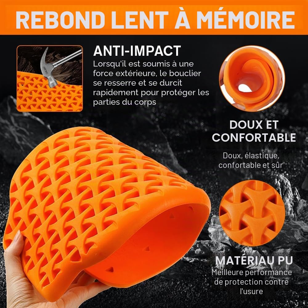 Protection Dorsale pour Moto, Protection Dorsale de Moto Amovible, Insert de Protections Dorsale 42 x 23 cm, Haute Sécurité Certifiée CE Dorsale Motos pour VTT et Motos, Adulte Unisexe