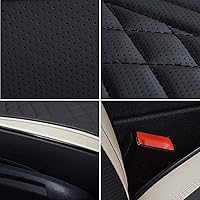 Vista 219 de GXT Bench Seat Cover, Premium Faux Leather Bench Seat Covers for Trucks - Universal Fit for Most Sedans SUV Pick-up Truck, Durable for Long Lasting
