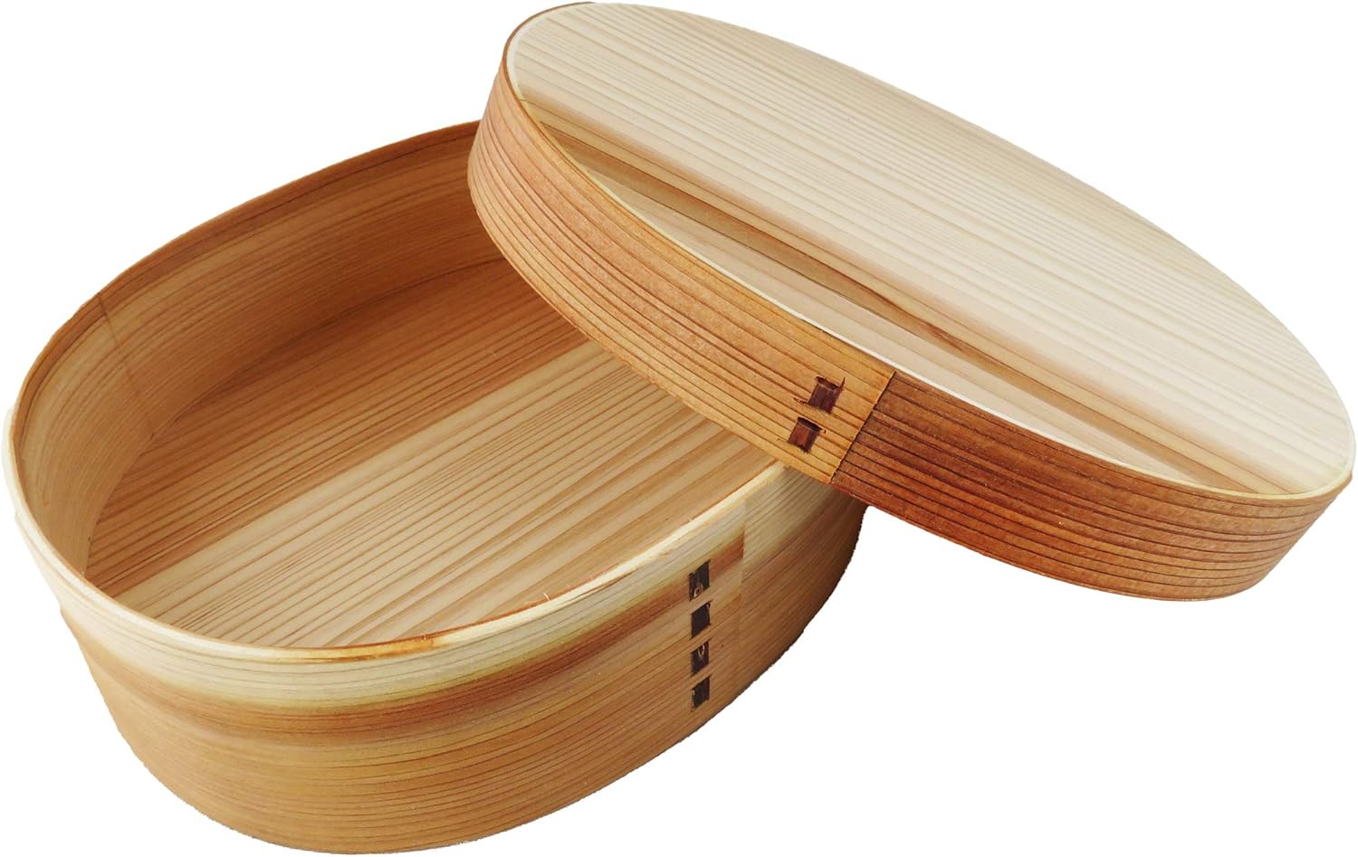 Mage Wappa: Bento Box Cedar Wood Unpainted Craftsman Handmade Japan medium