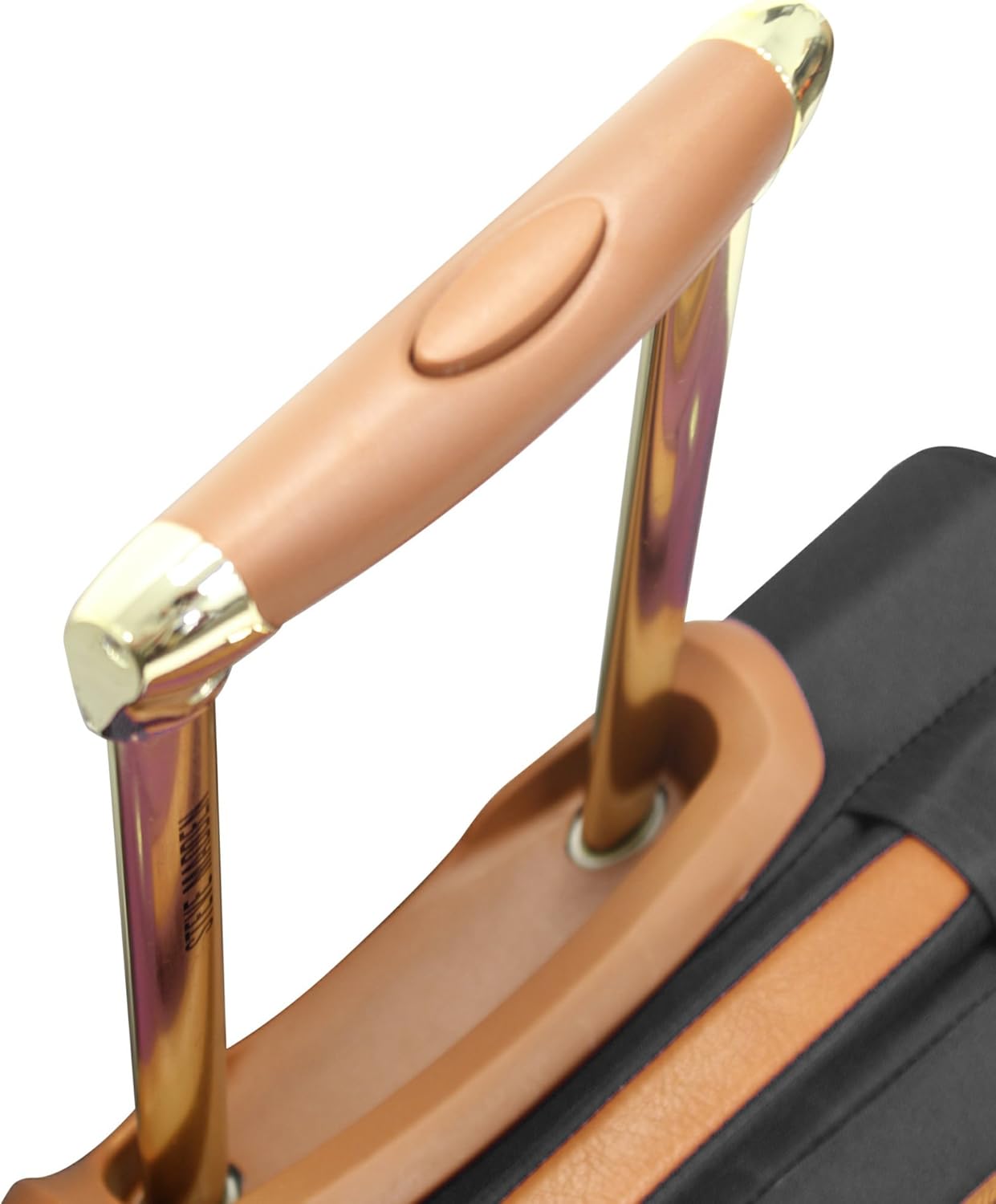 review Steve Madden Designer Luggage Collection - Expandable 24 Inch Softside Bag - Durable Mid-sized Lightweight Checked Suitcase with 4-Rolling Spinner Wheels (Global Black)