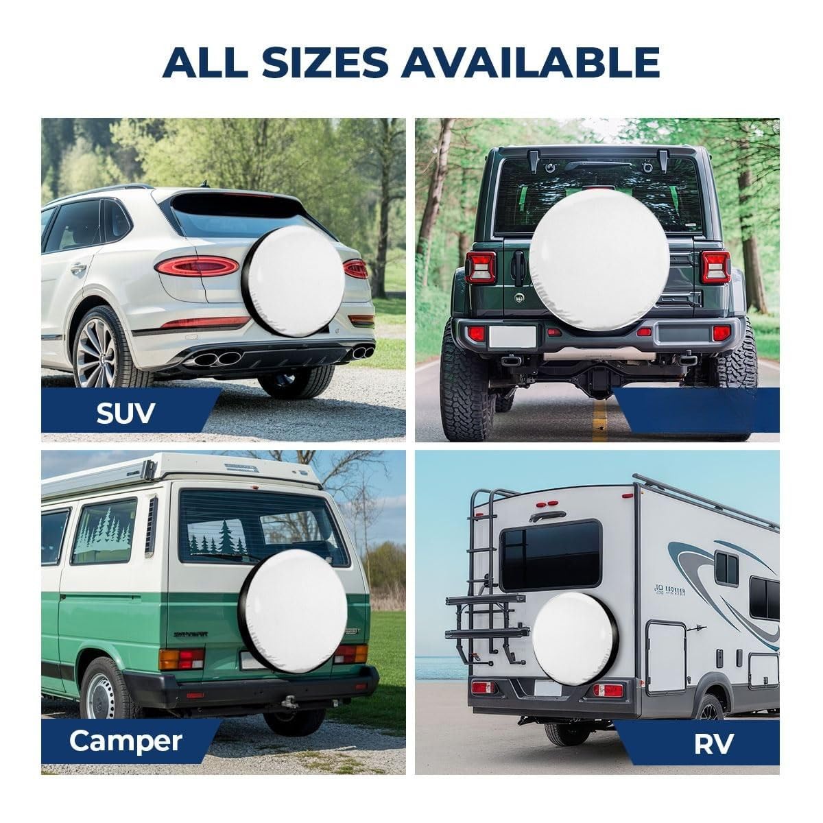 GENANY Funny Skelett Vatertag PVC Ersatzreifenabdeckung für Wohnmobilanhänger, wasserdicht, Größe 16, passend für 73-78 cm