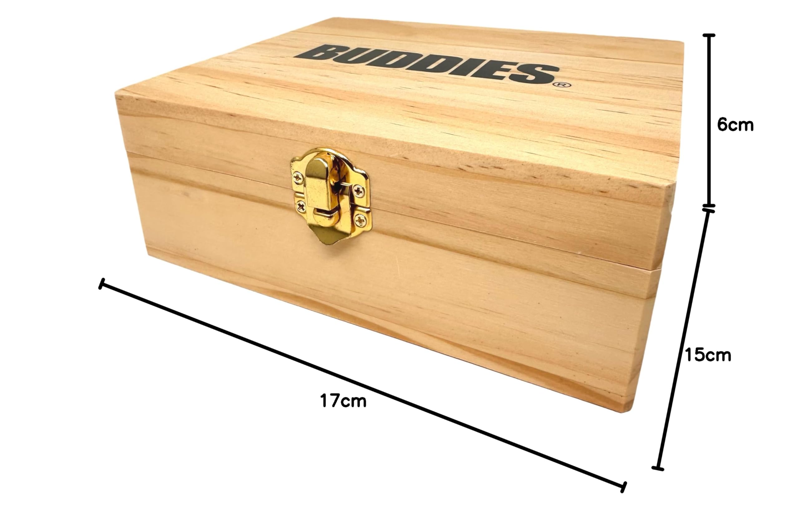 Rolling Supreme Wooden Storage Box : Amazon.co.uk: Home & Kitchen