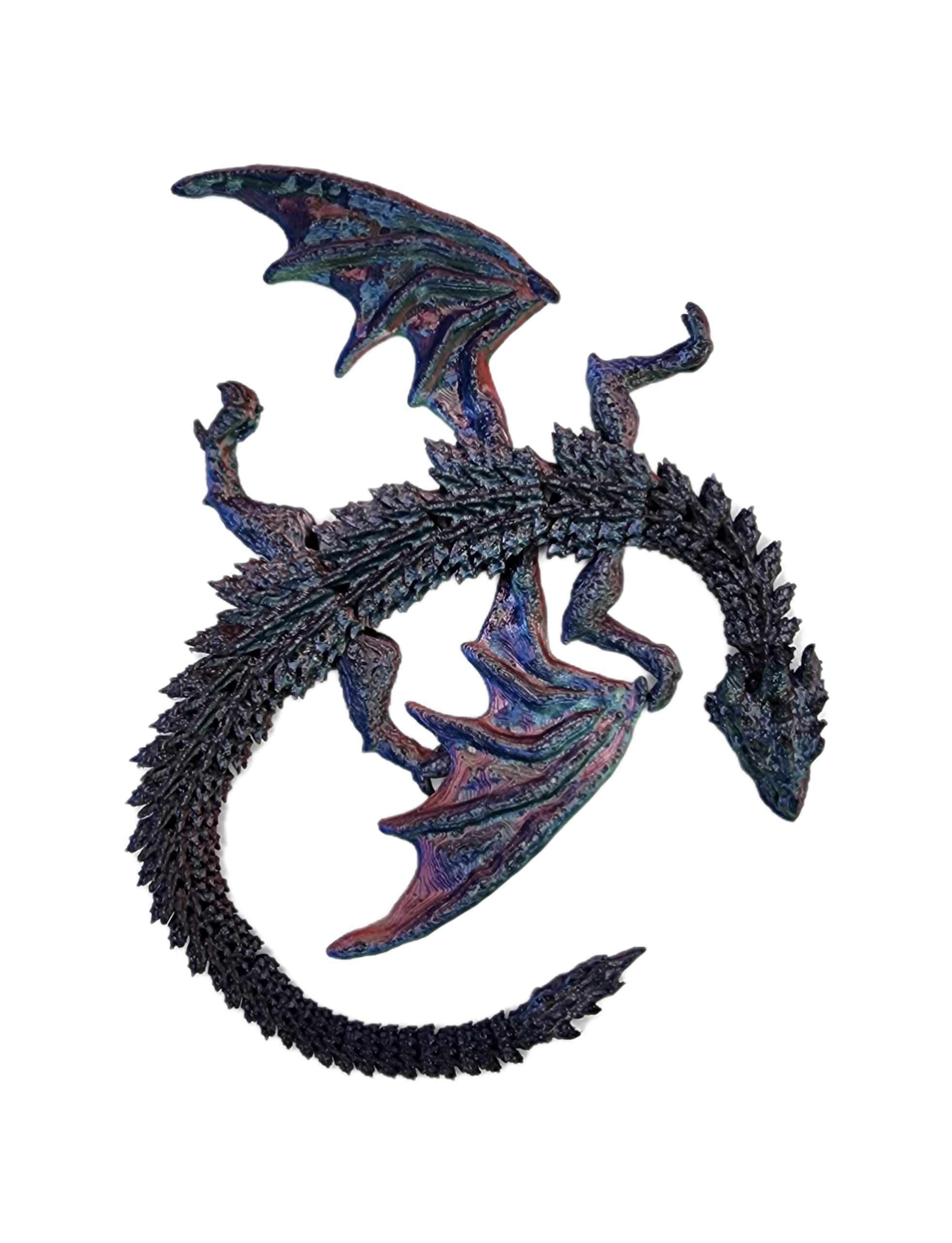 Amazon.com: Articulating Flying Dragon 3D printed (Red/Green/Blue