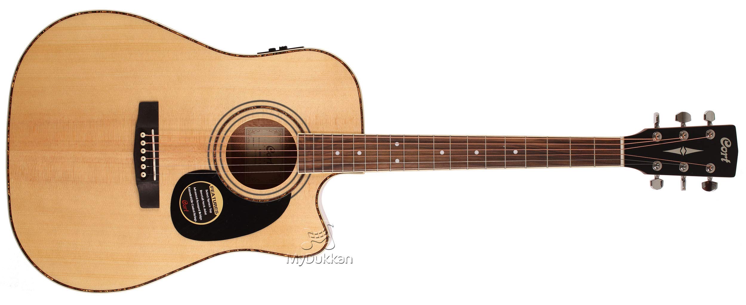 Cort AD880CENSW Elektro Akustik Gitar Cort Kılıflı