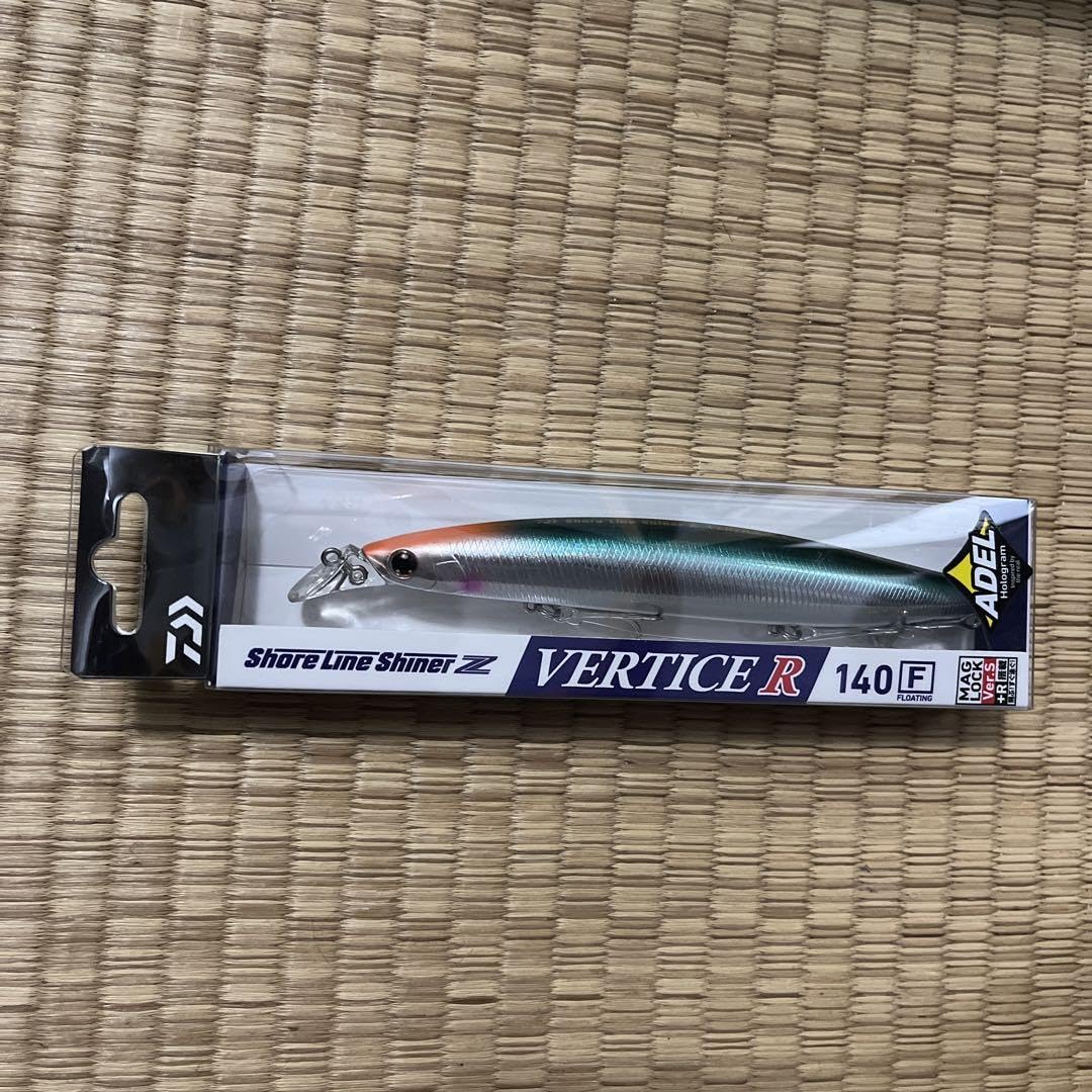 バーティス R 140F 4本　セットアッパー　125 S DR シリーズ最高峰のぶっ飛び系ミノー！ダイワの「ショアライン