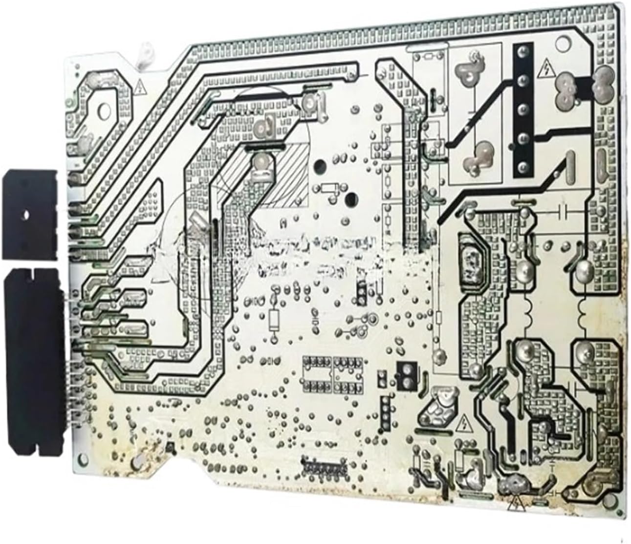 Back view of the BeNtli Air Conditioner Control Board showing circuit traces and solder points.